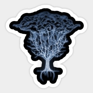 tree of lightings Sticker